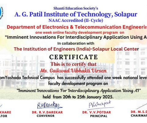 Imminent Innovations For Interdisciplinary Application Using Al