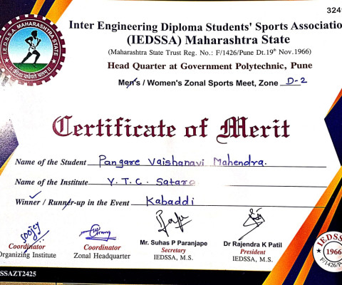 MSBTE IEDSSA Zonal Kabaddi Competition 
