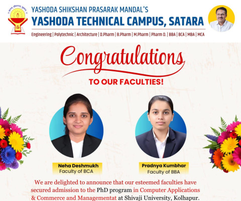 Admission to the PhD program in Computer Applications at Shivaji University, Kolhapur