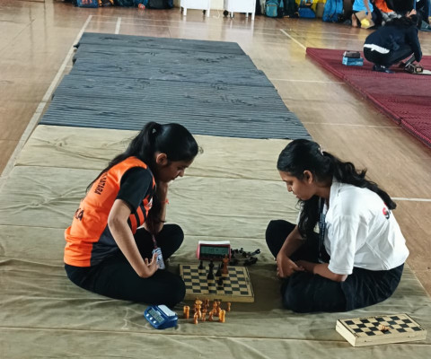 Gold Medal at Zonal Level Chess Competition
