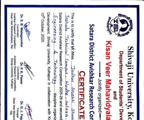 Avishkar Poster Presentation 