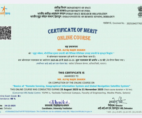 Basics of “Remote Sensing, Geographical Information System and Global Navigation Satellite System”