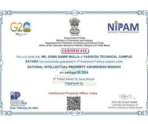 IP Awareness / Training Program