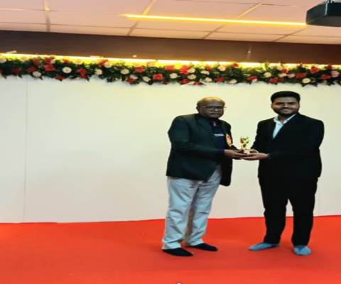 Wins First Prize at International Conference on Emerging Trends in Research & Opportunities 1.0