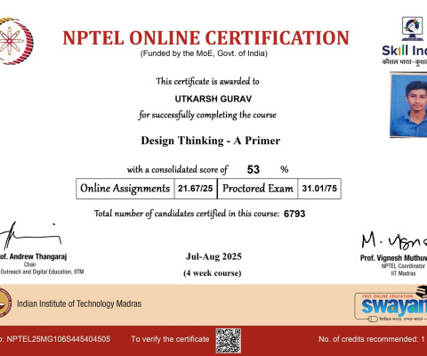 NPTEL Online Certification