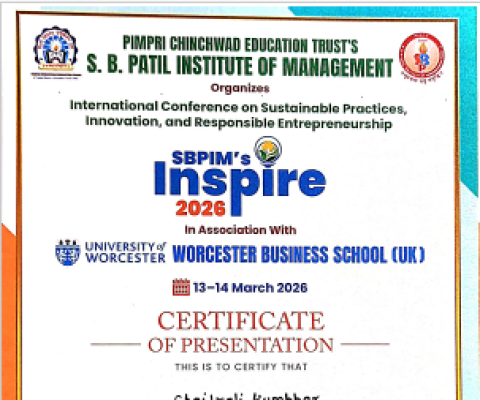 International Conference on Sustainable Practices, Innovation, and Responsible Entrepreneurship