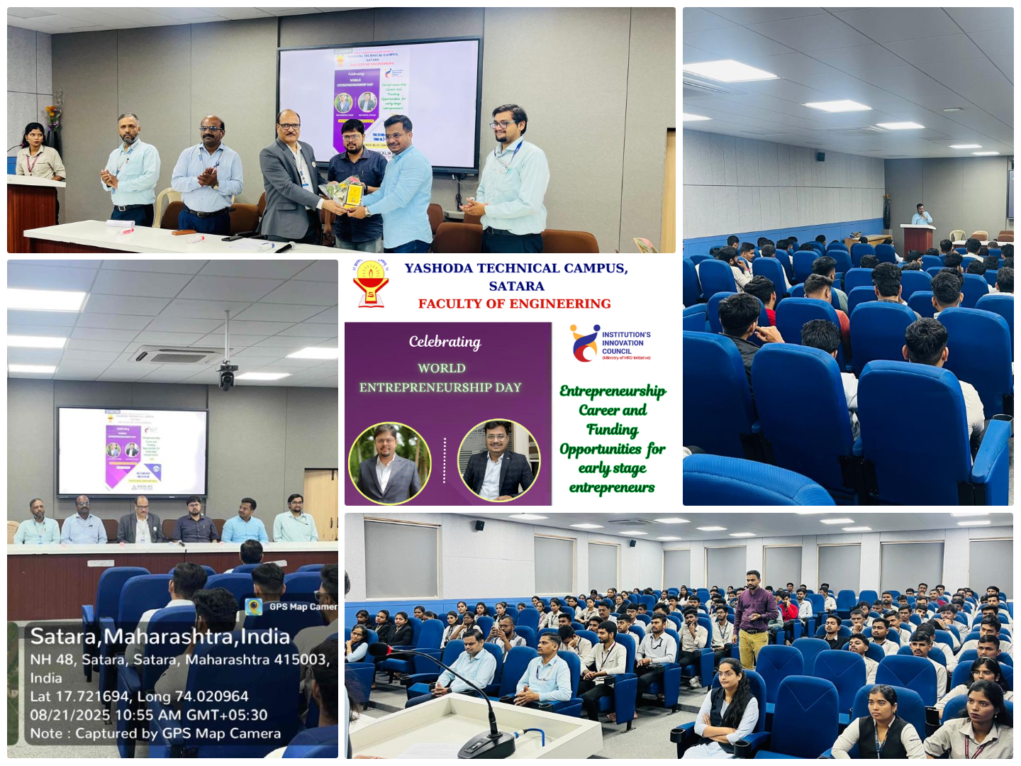 Celebration of World Entrepreneurship Day & guest lecture was