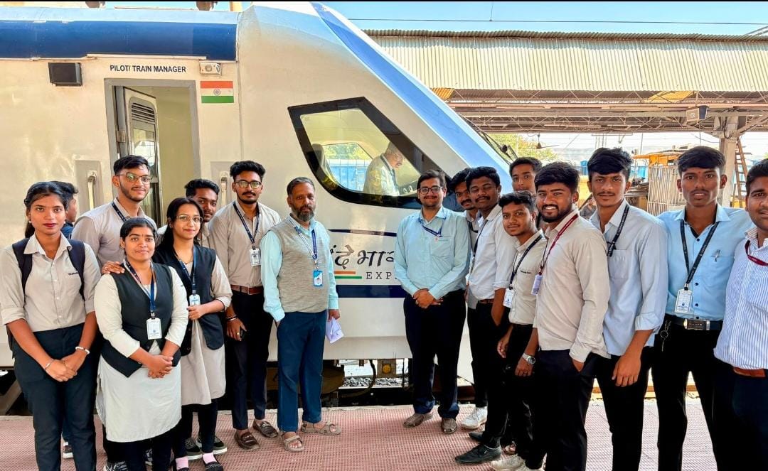 Educational Visit to Satara Railway Station, Satara