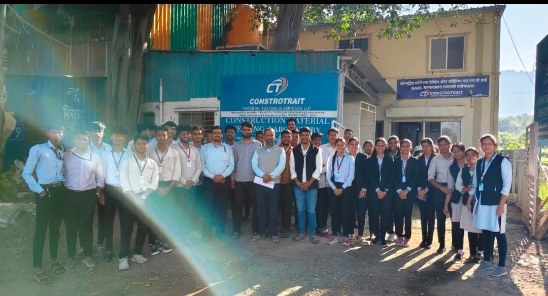Industrial Visit to CONSTROTRAIT Material Testing Lab, Wai