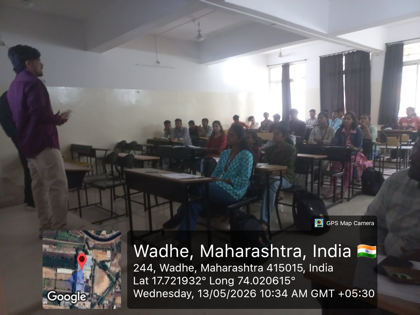 Alumni Interaction and Expert Lecture by Mr. Kailash Rashankar